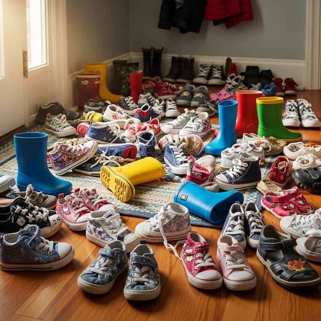 6. Little Shoes by the Door