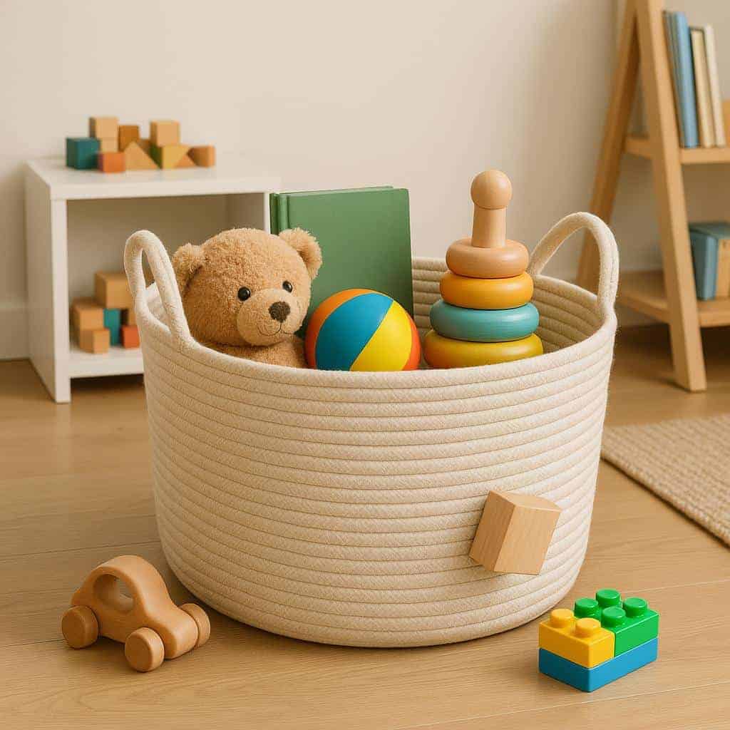 13. Quick Clean-Up Basket