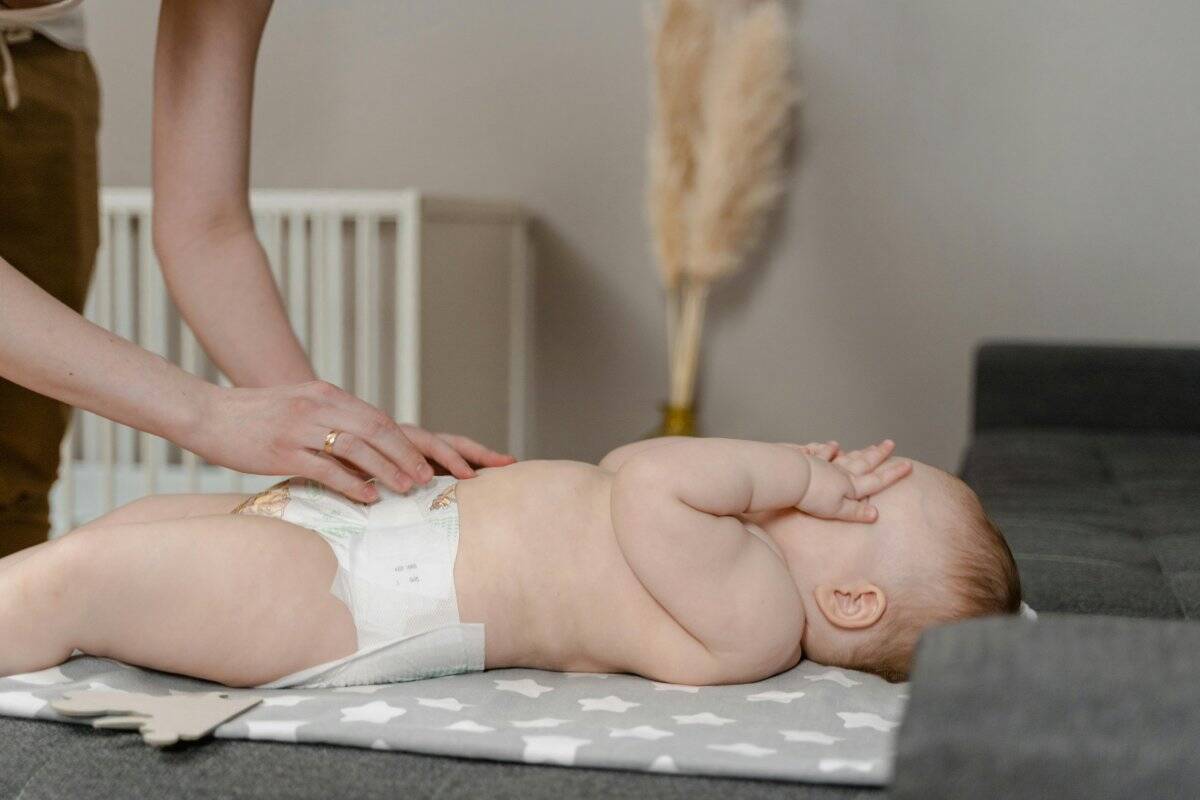 8. Practical Diapering Station Setup