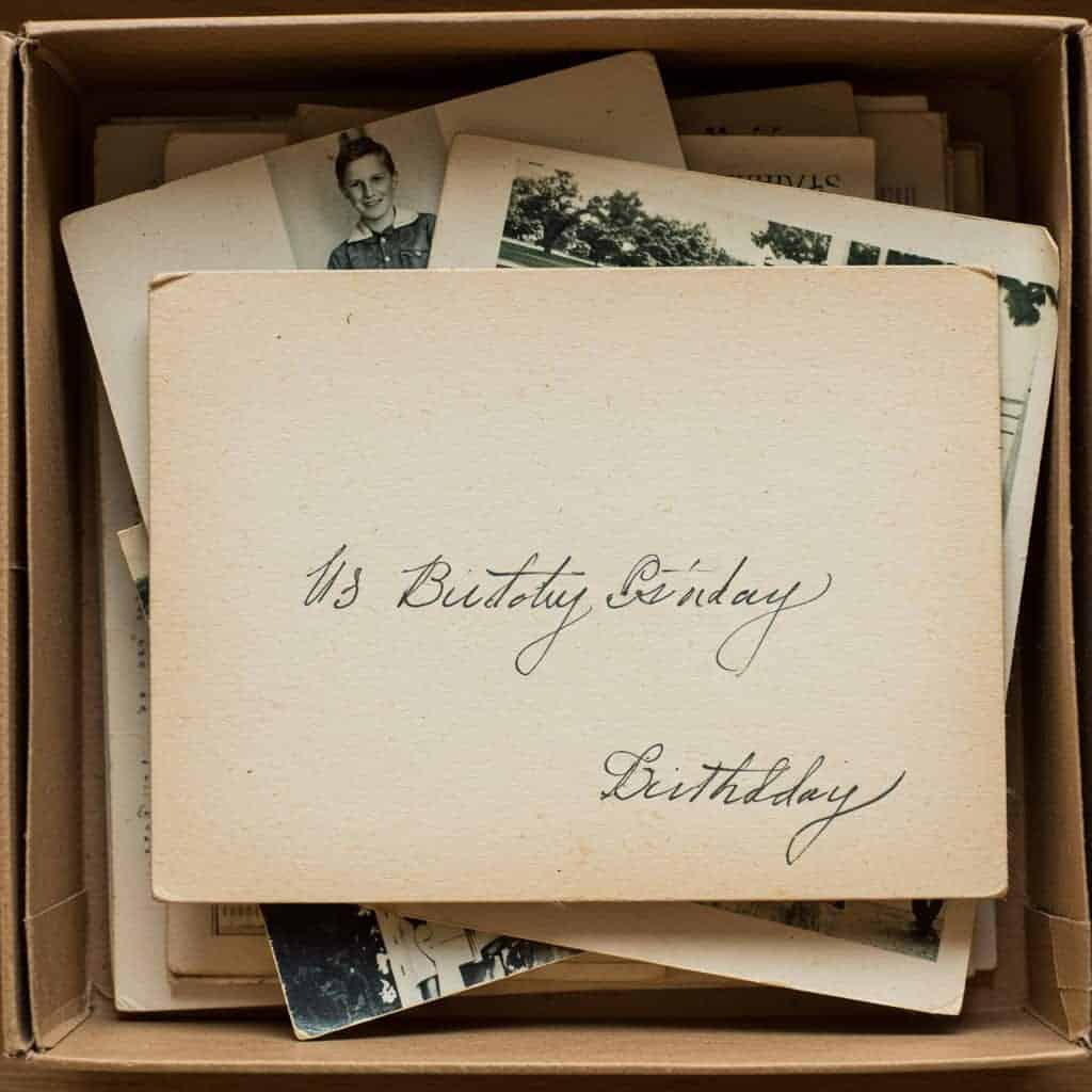 The Forgotten Birthday Card