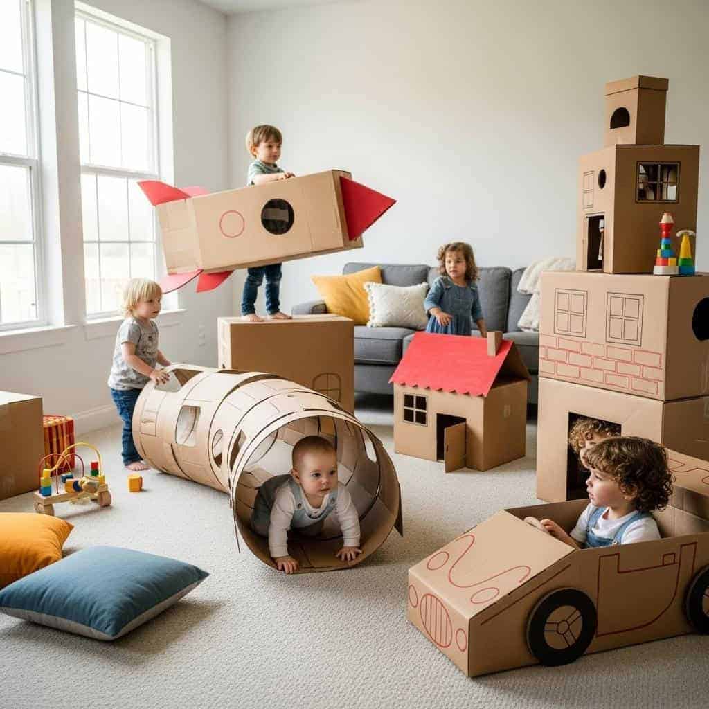 2. Cardboard Boxes