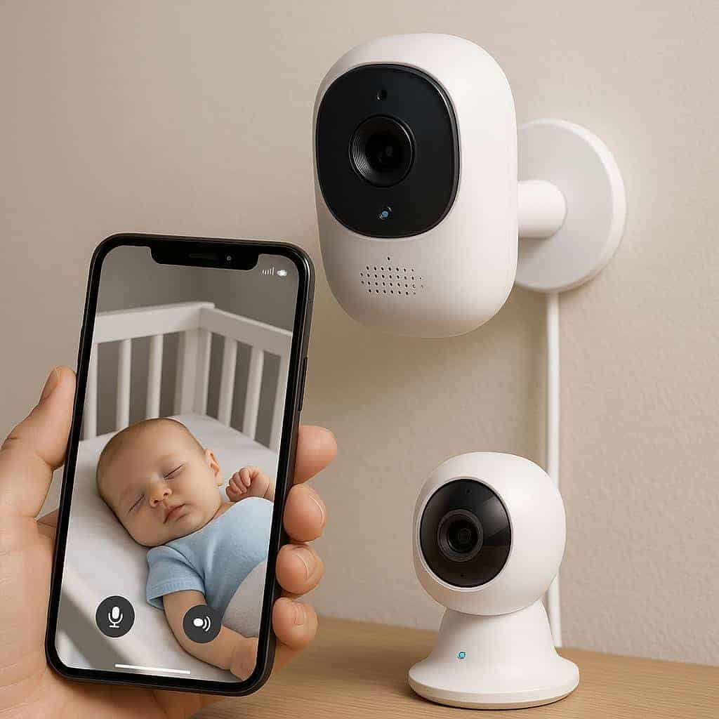 11. Video Baby Monitor with WiFi Connectivity