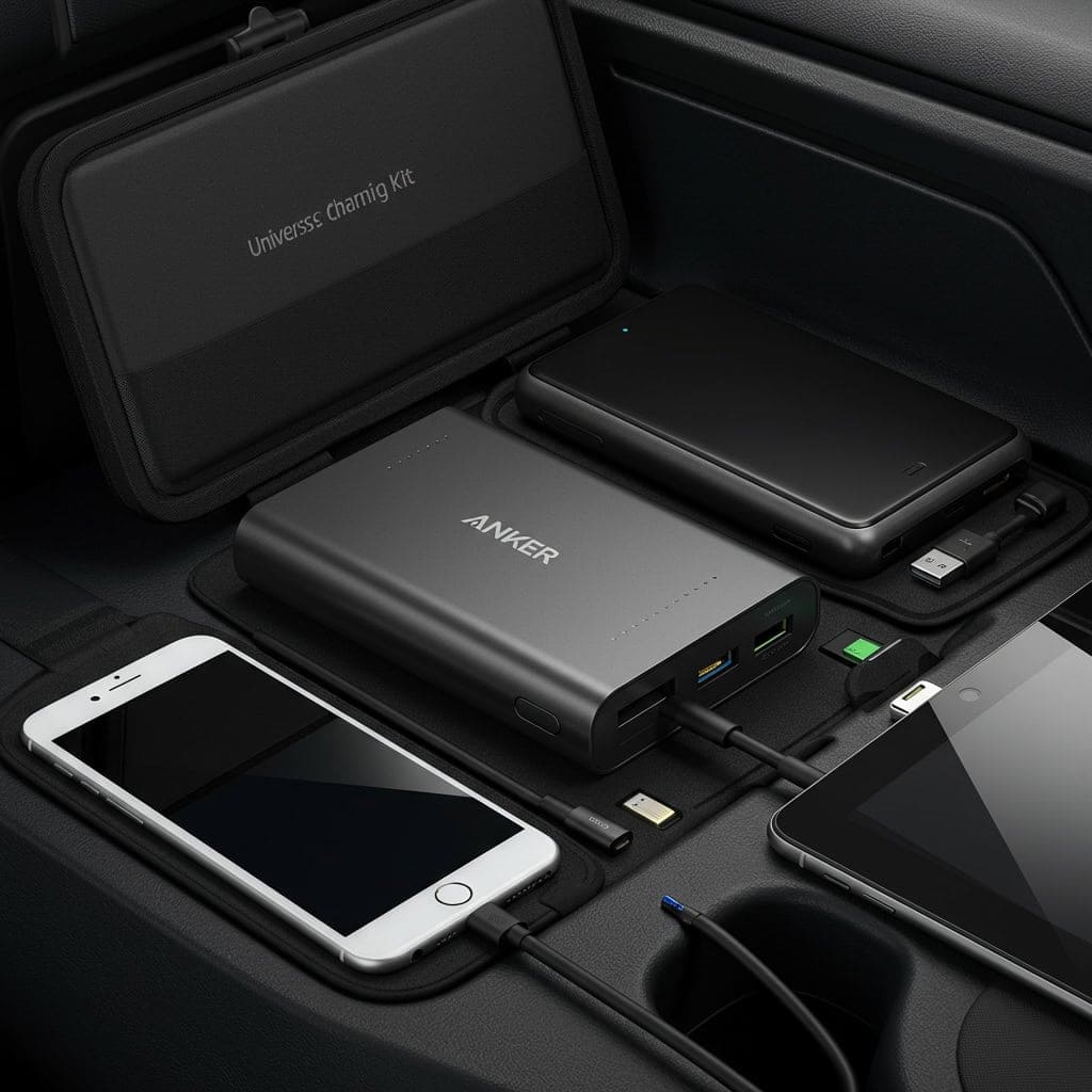 5. Charging Cables and Power Bank