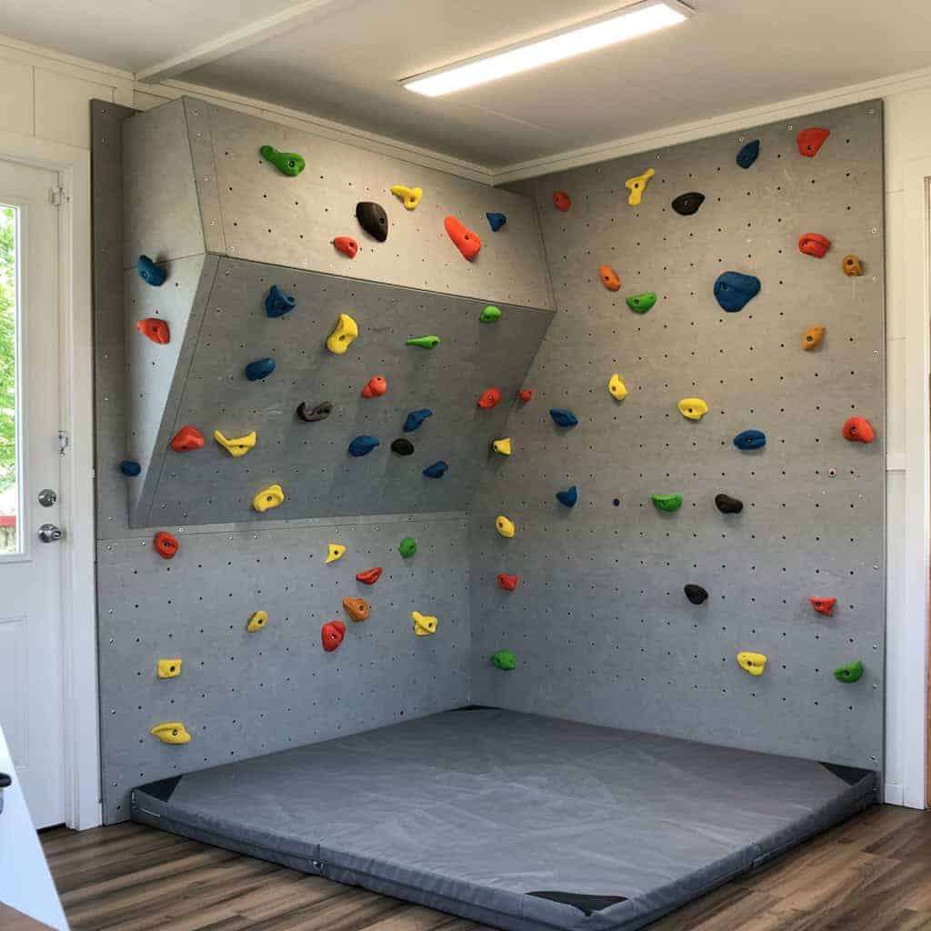 12. Climbing Walls or Grips