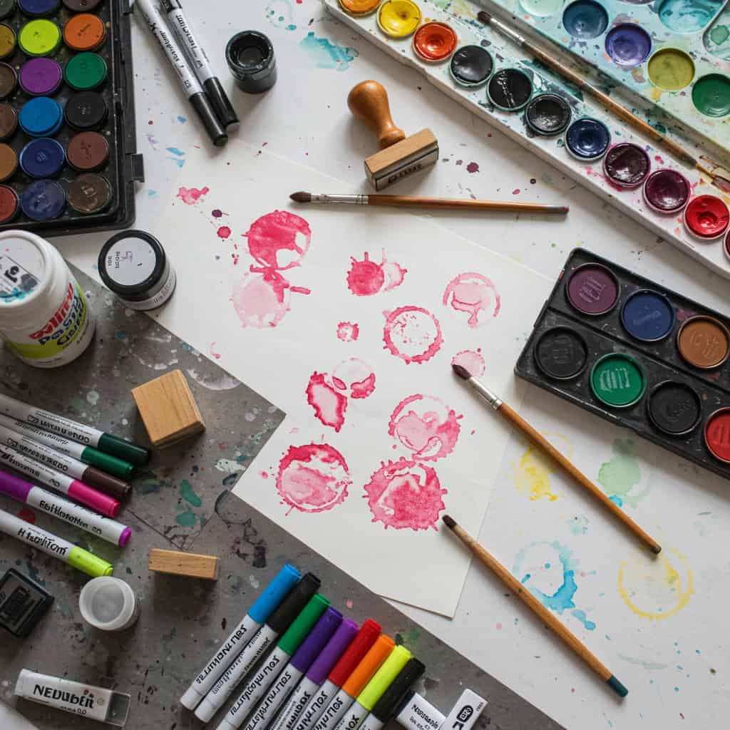 9. Messy Art Sets