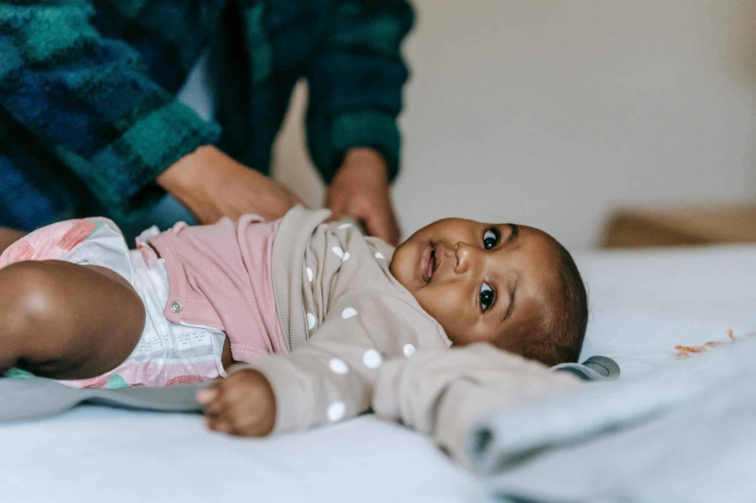 5. Calm Diaper Changes