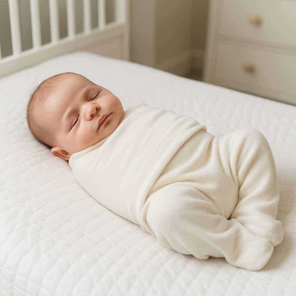 9. Swaddling for Sleep