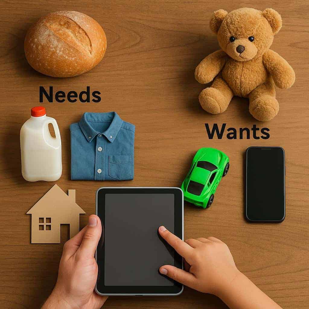 2. Needs vs. Wants