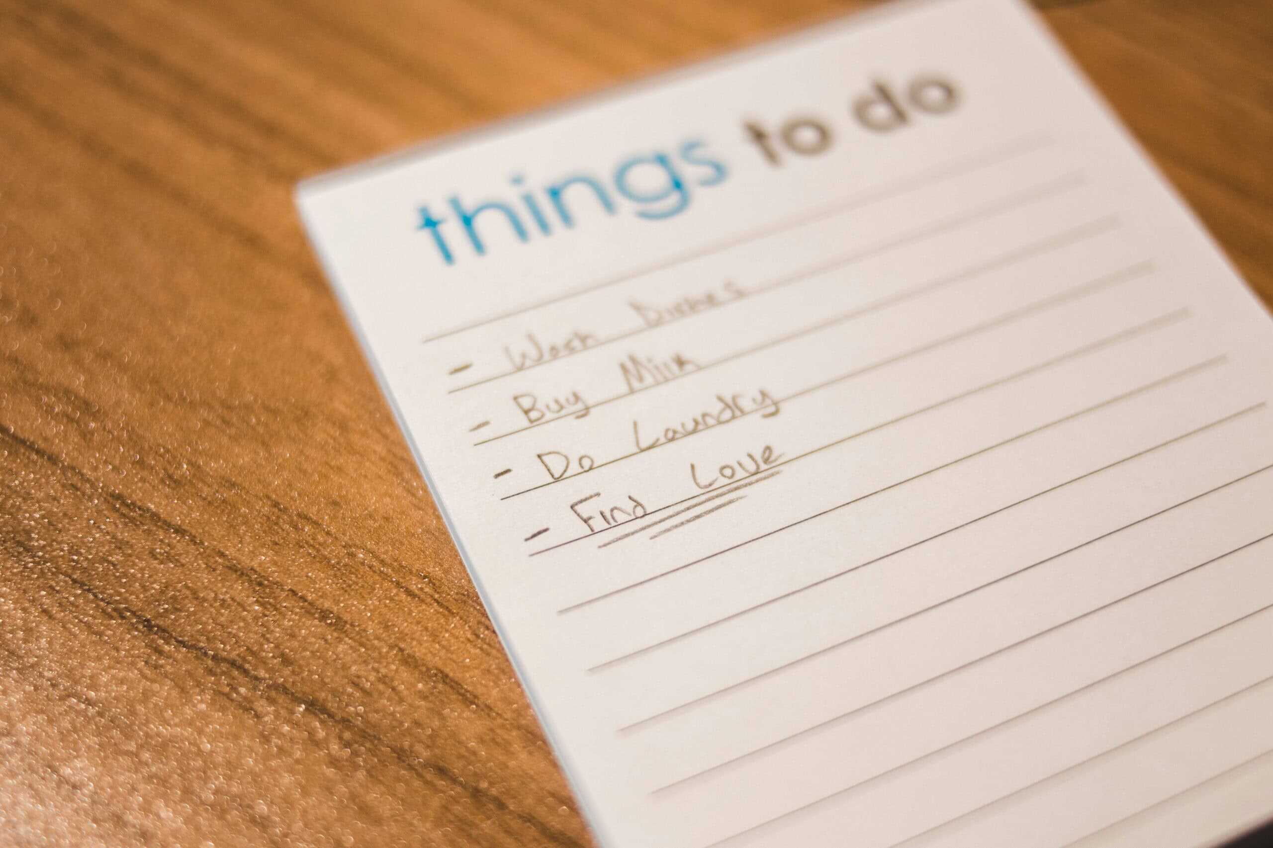 14. Simplify Your To-Do List