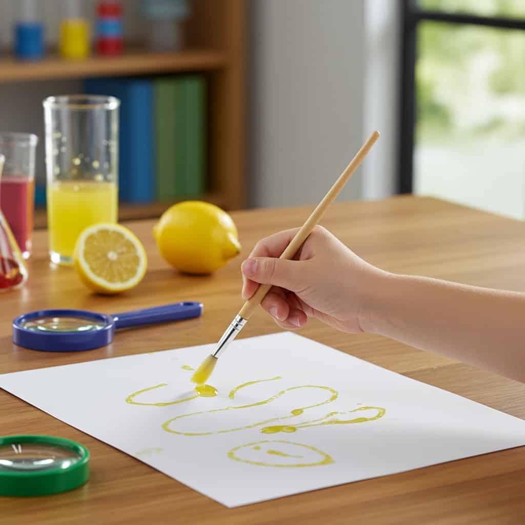 4. Invisible Ink Messages