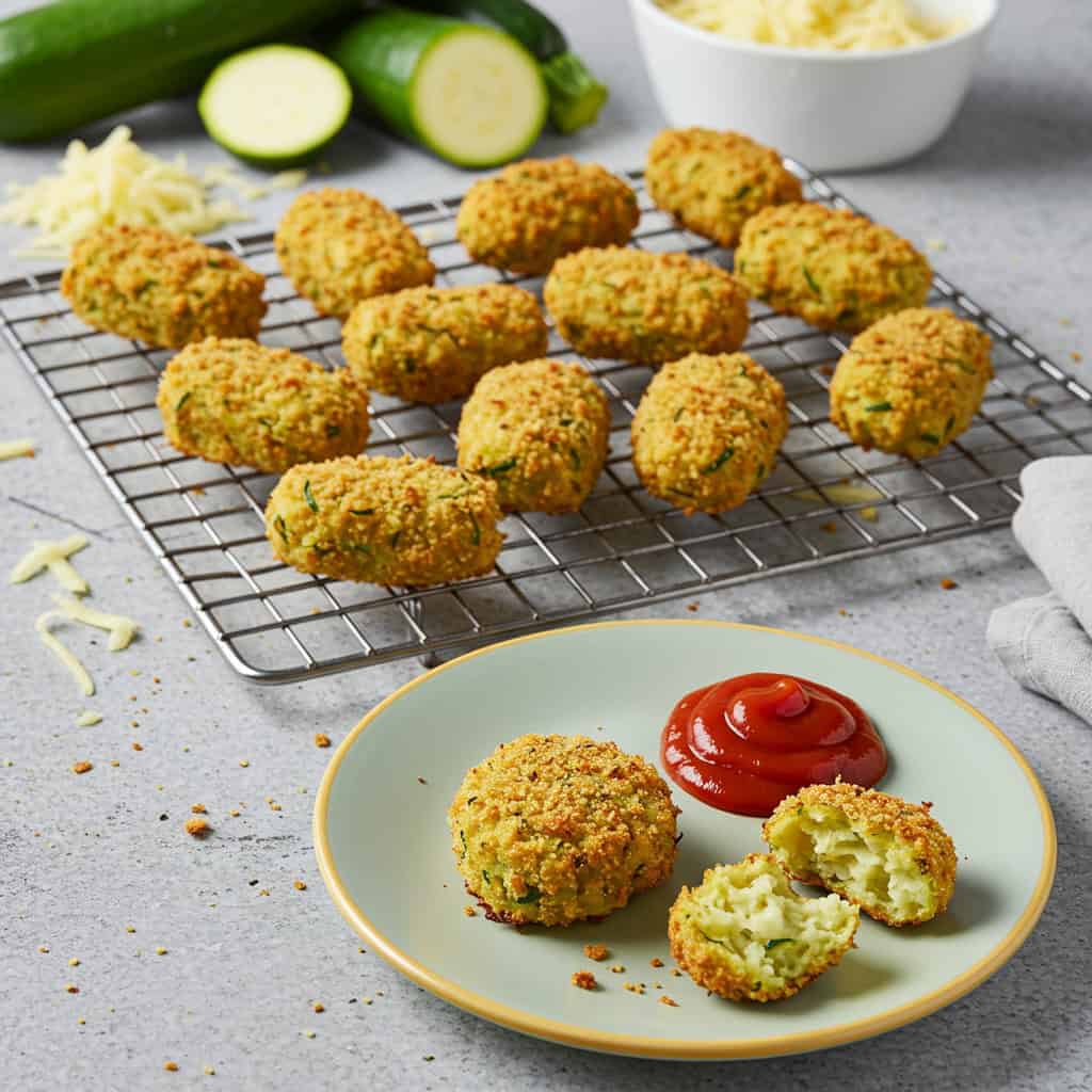 17. Baked Zucchini Tots