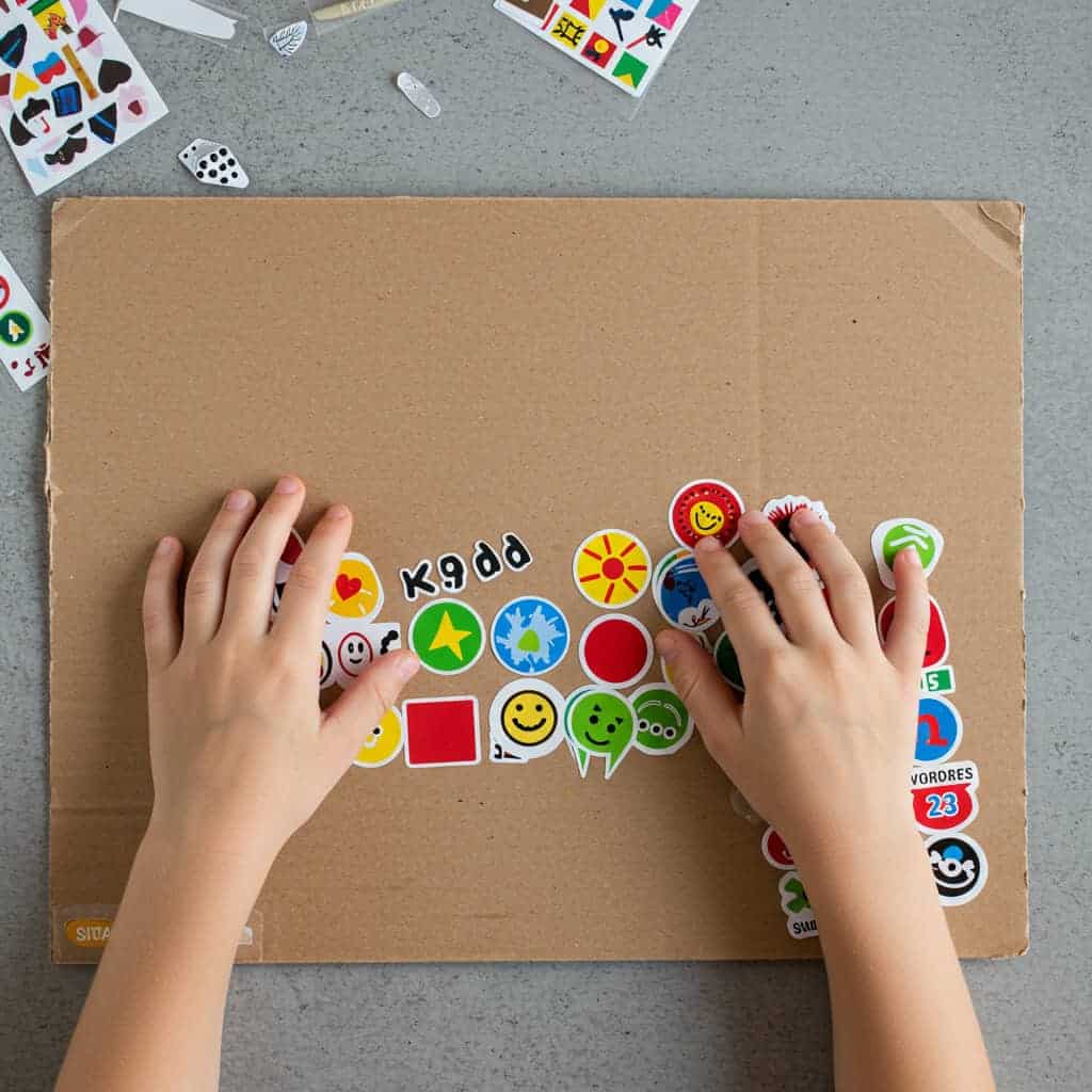 2. Sticker Collages