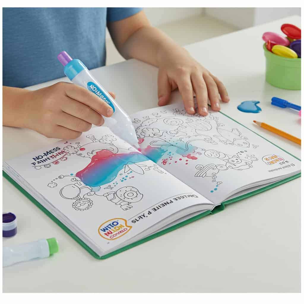 12. No-Mess Painting Books