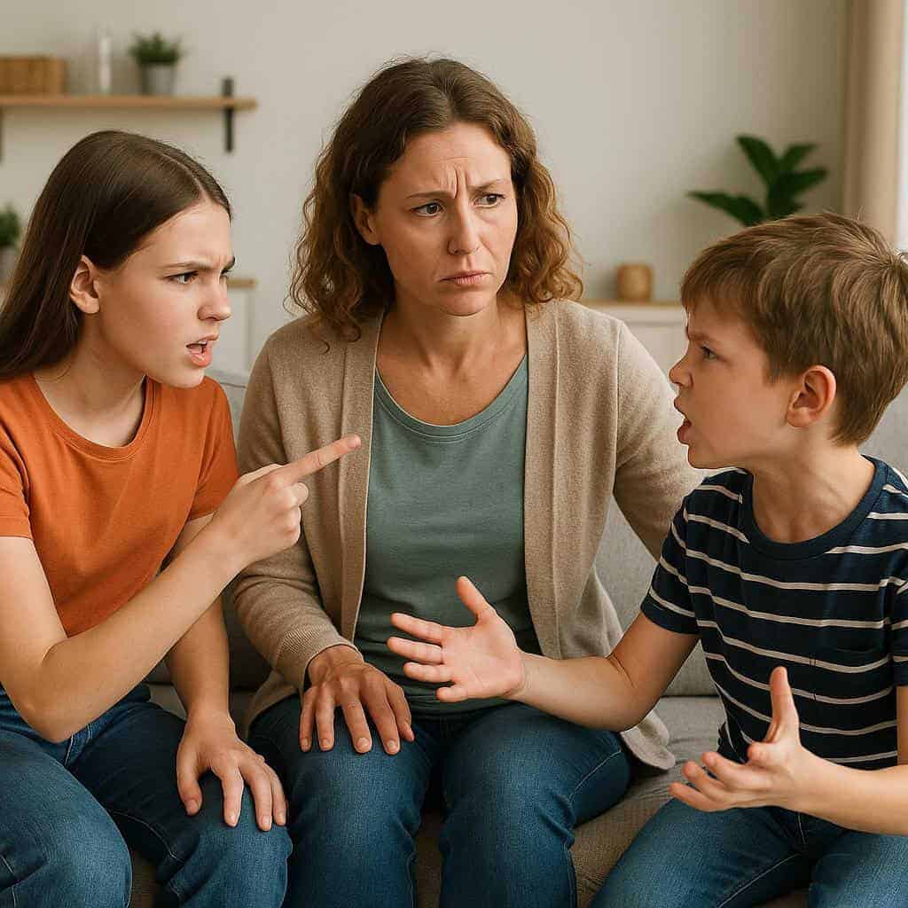 5. Downplaying Sibling Conflicts