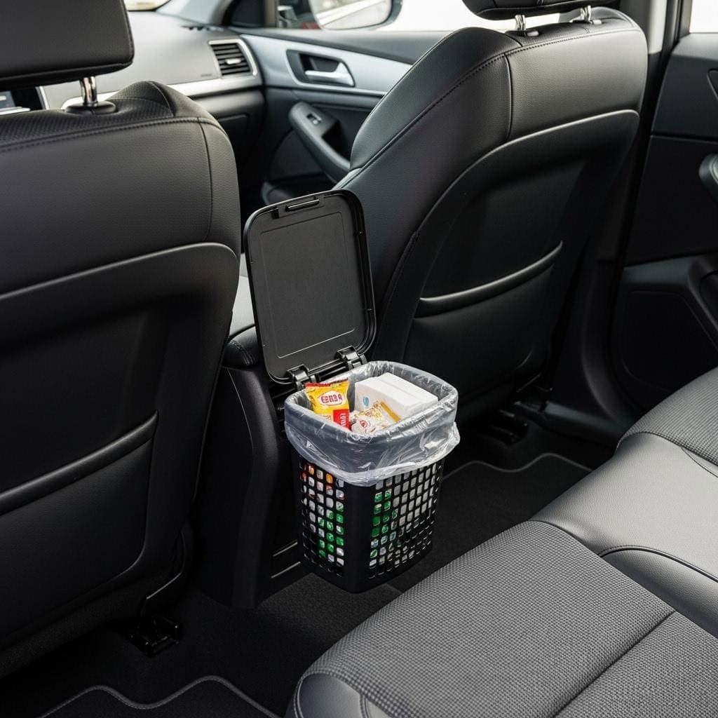 5. Keep a Portable Trash Bin