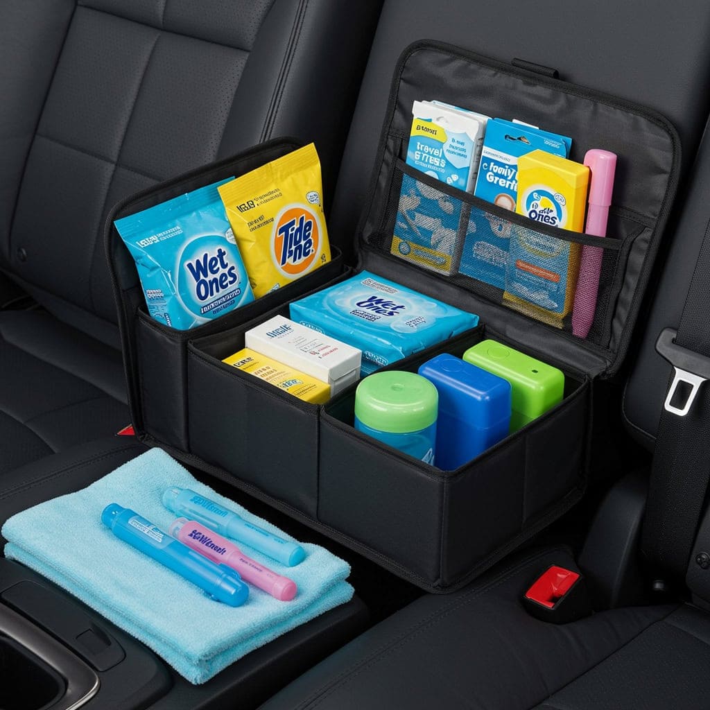8. Pack Travel Wipes and Cleaning Supplies