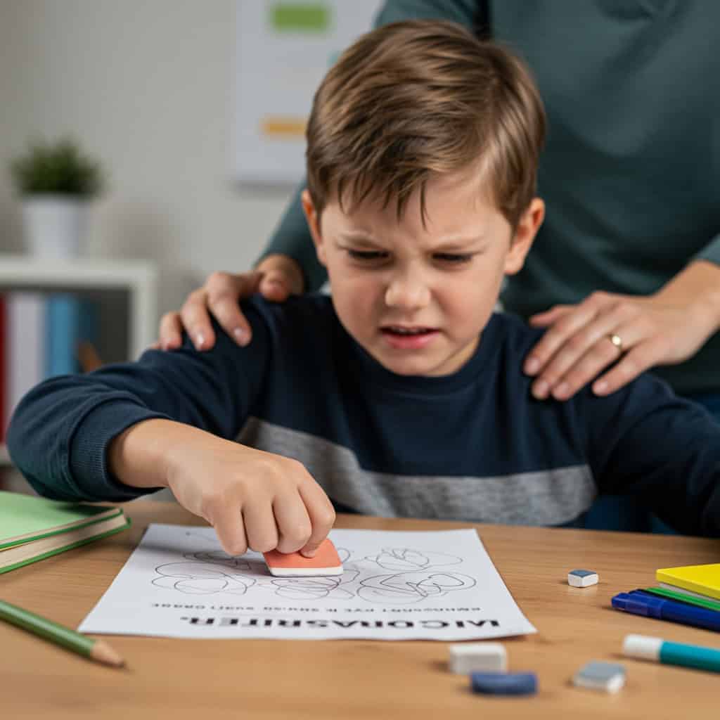 11. Excessive Perfectionism or Meltdowns Over Mistakes