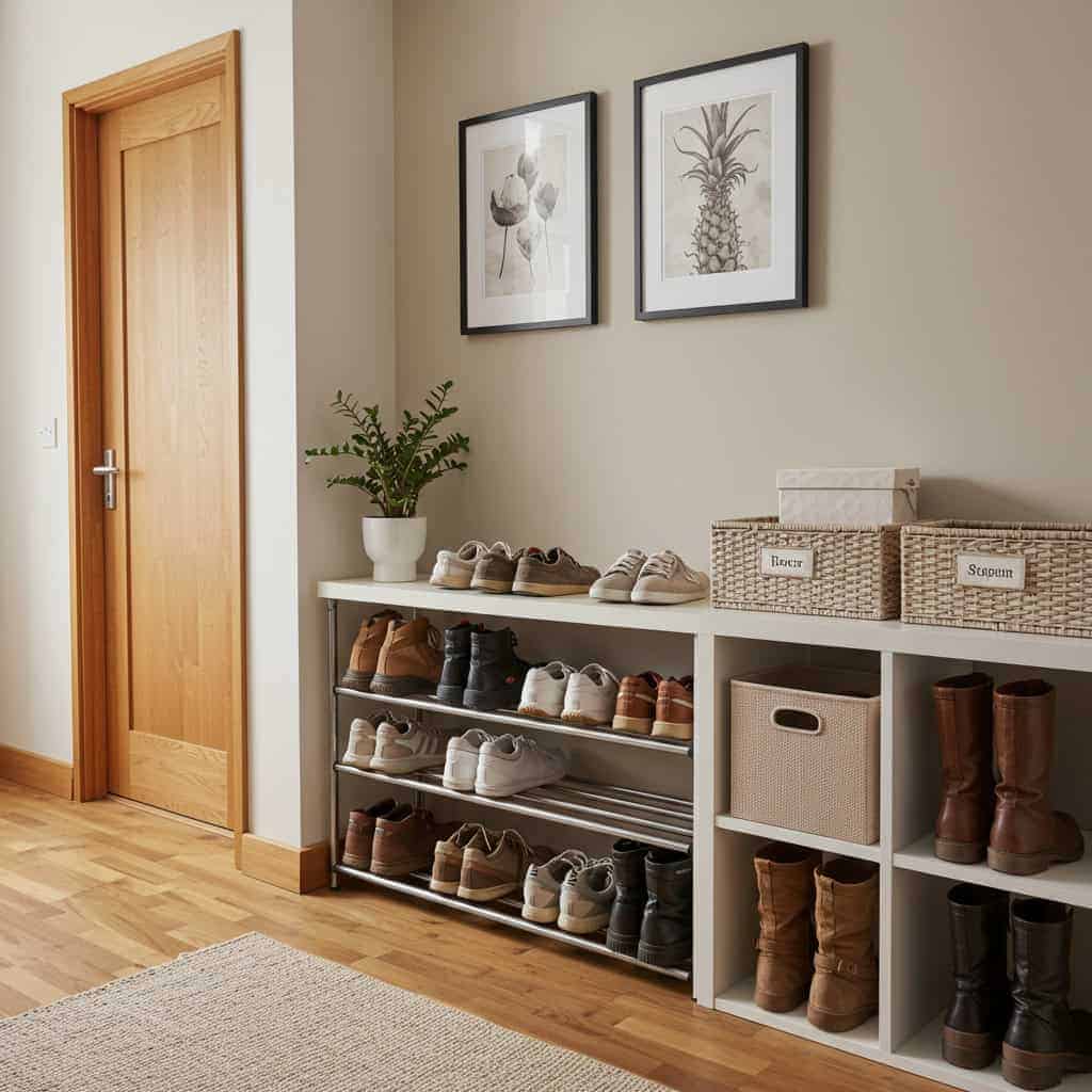 Designate Shoe Storage