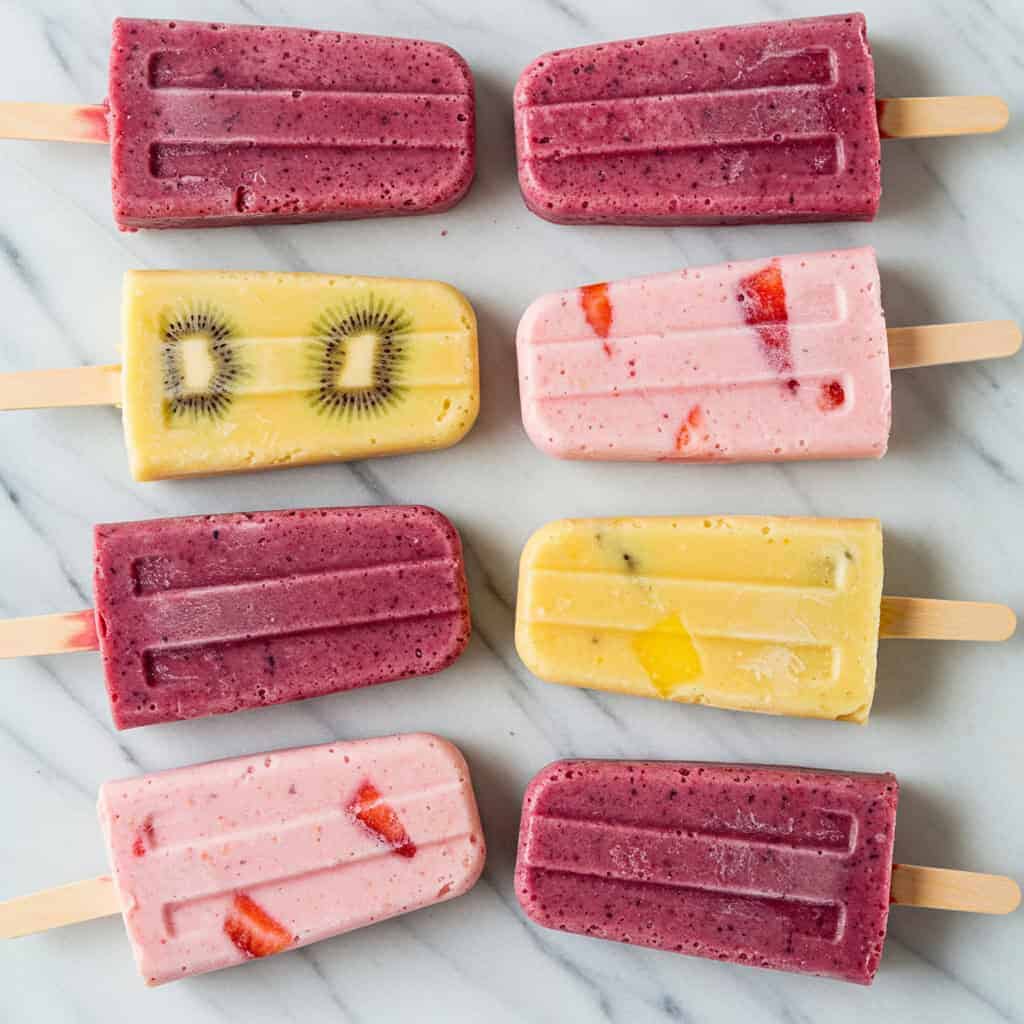 9. Frozen Fruit Pops