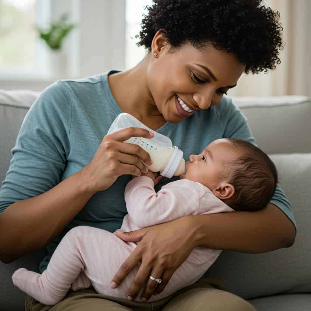 11. Not Holding Baby Close During Feeds