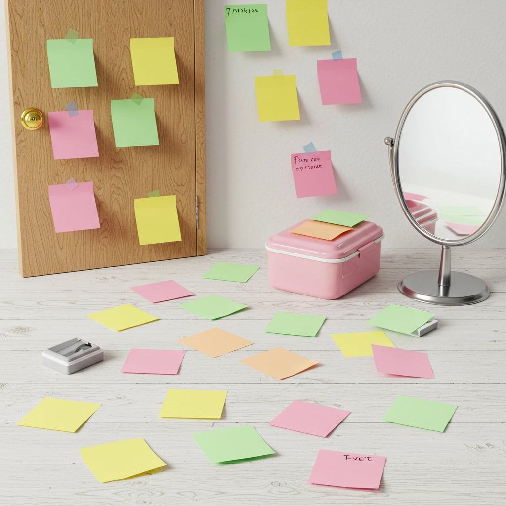 14. Adhesive Notes