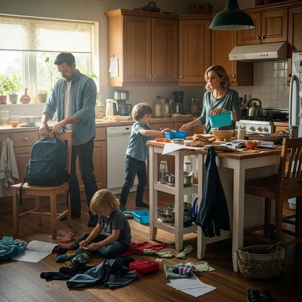 13. Lack of Preparation the Night Before