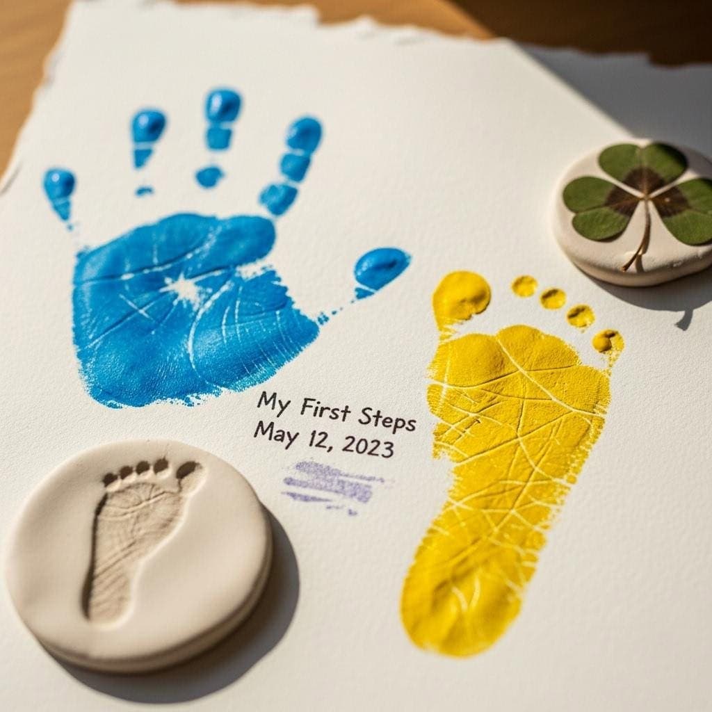 4. Handprints or Footprints