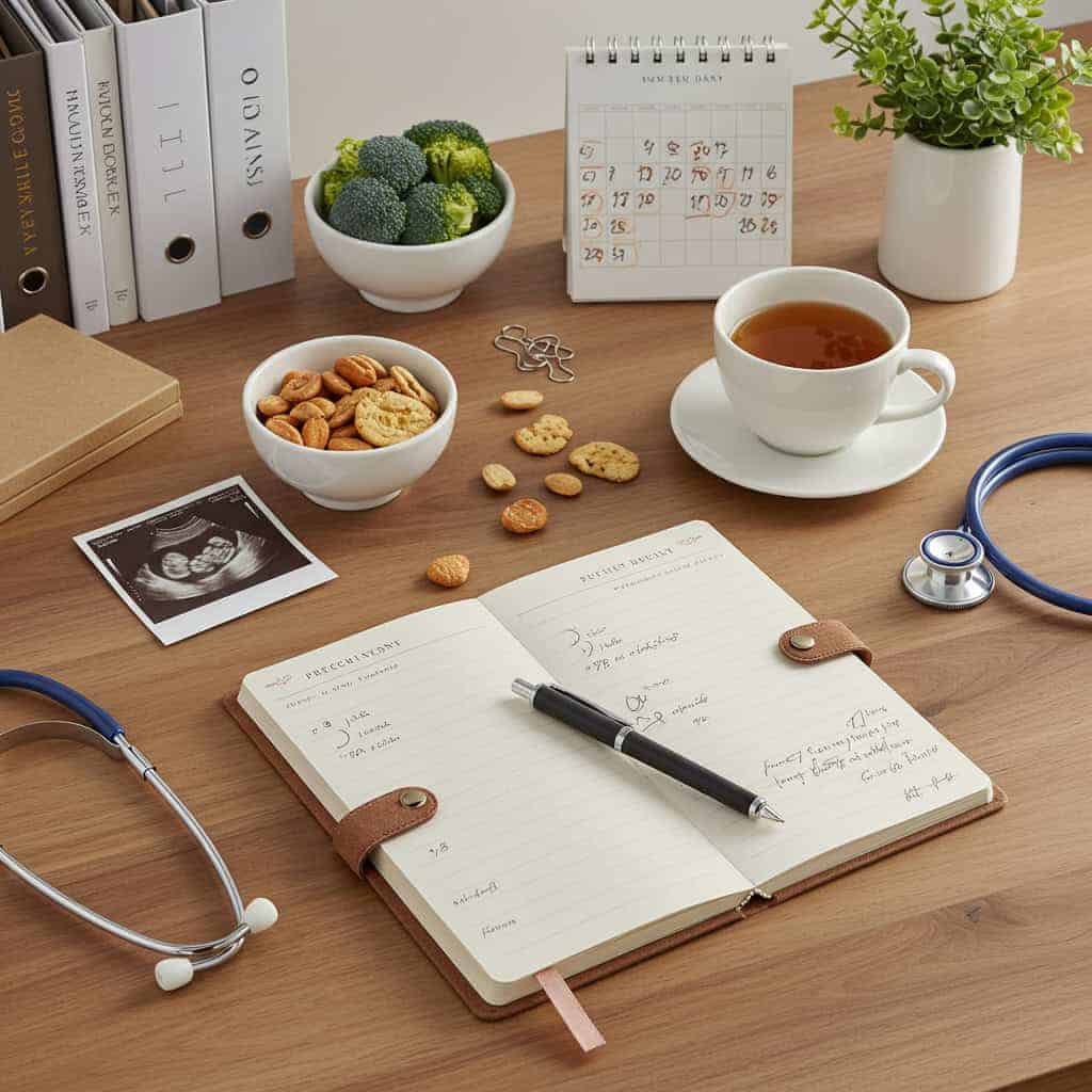 9. Notepad or Pregnancy Journal