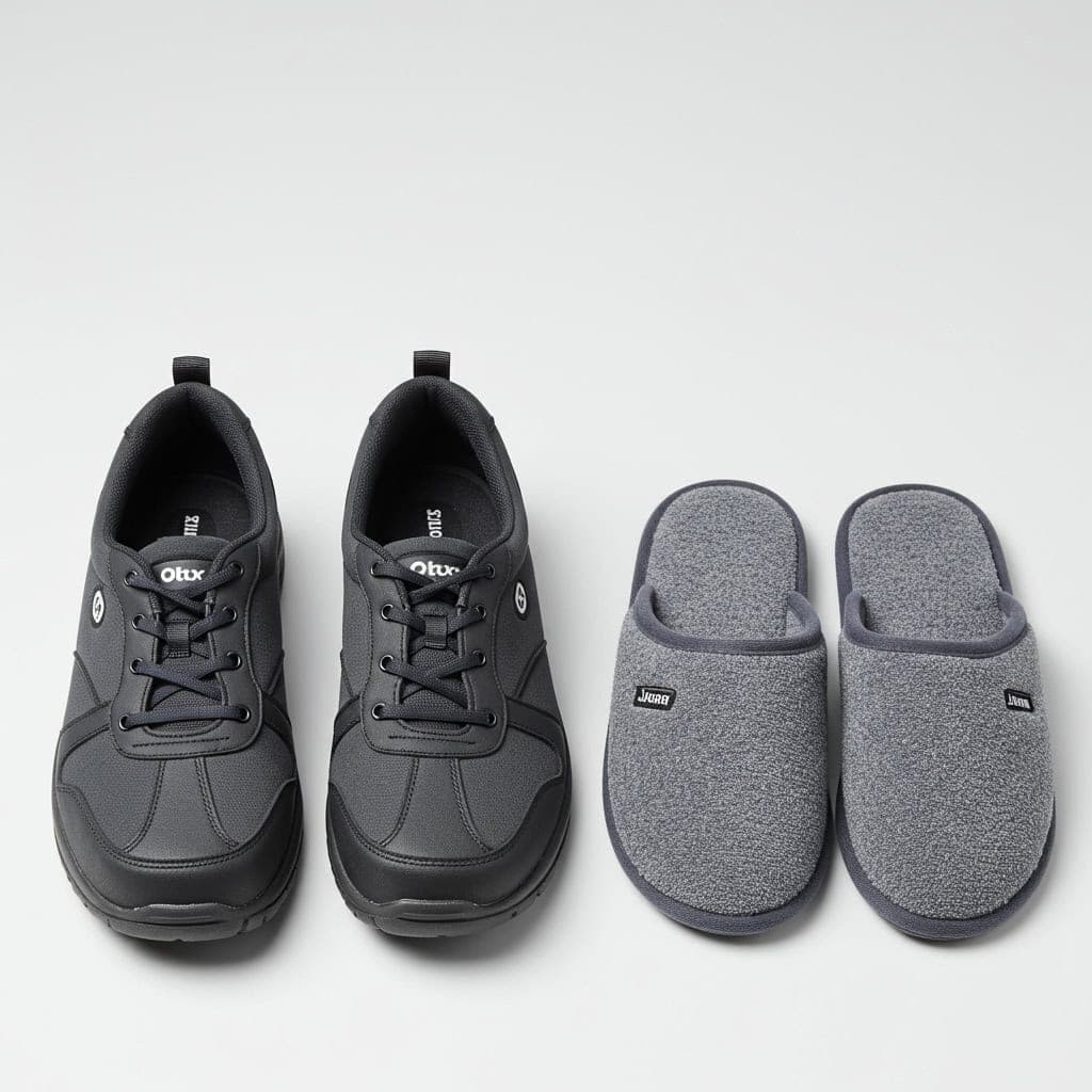 10. Comfortable Shoes or Slippers
