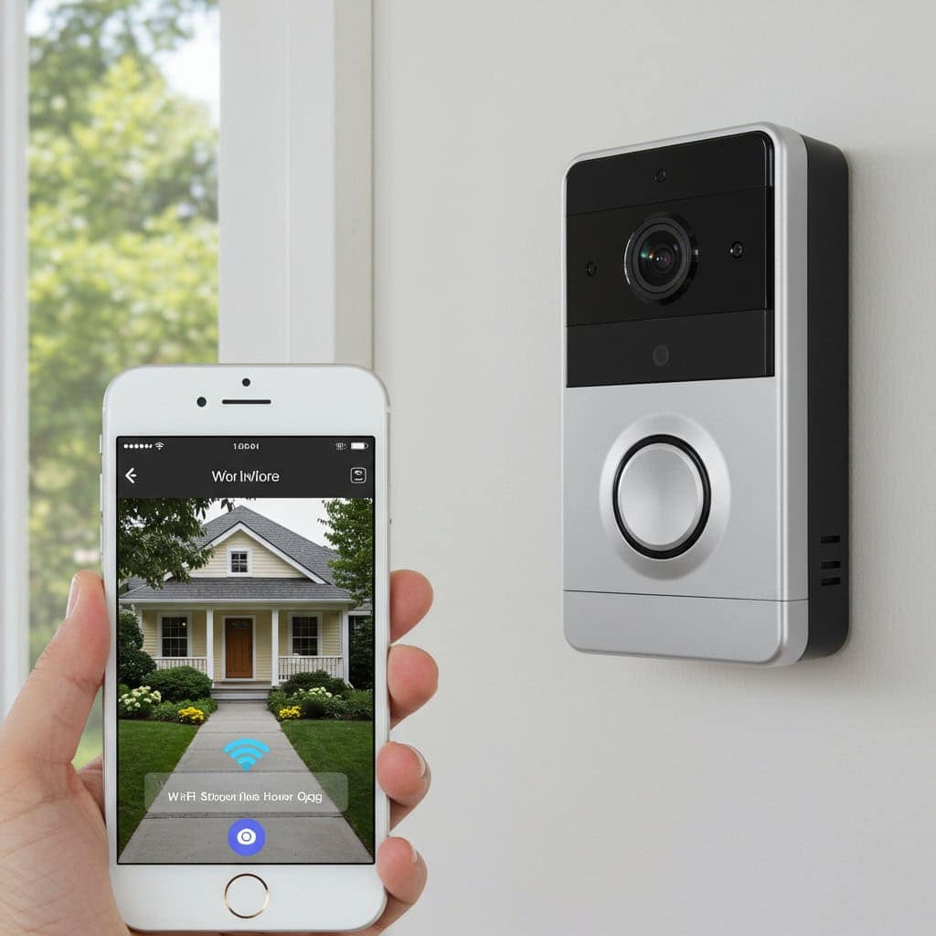 4. Wi-Fi Enabled Doorbell Cameras