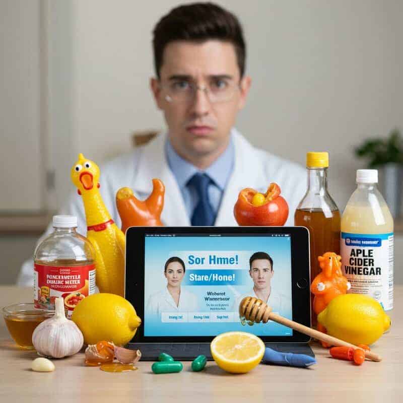 Desliza y ríete: Los ‘remedios’ caseros más ridículos… pero lo que dicen los doctores